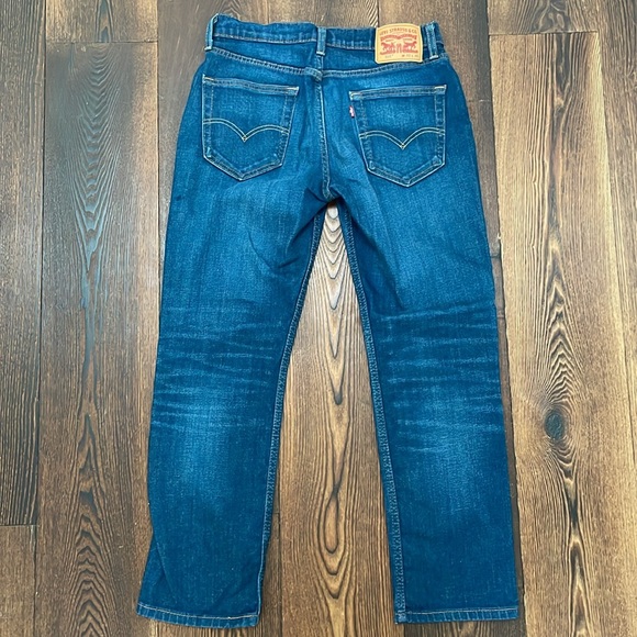 Levi’s 514 Straight Cut Blue Jeans - Picture 2 of 3